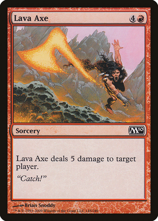 Lava Axe [Magic 2010] | Tables and Towers