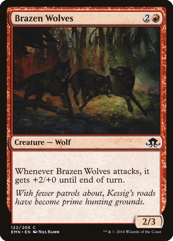 Brazen Wolves [Eldritch Moon] | Tables and Towers