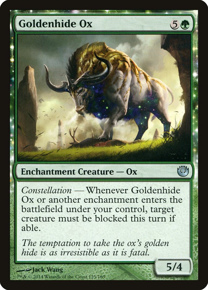 Goldenhide Ox [Journey into Nyx] | Tables and Towers