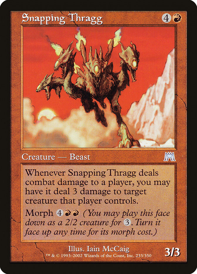 Snapping Thragg [Onslaught] | Tables and Towers