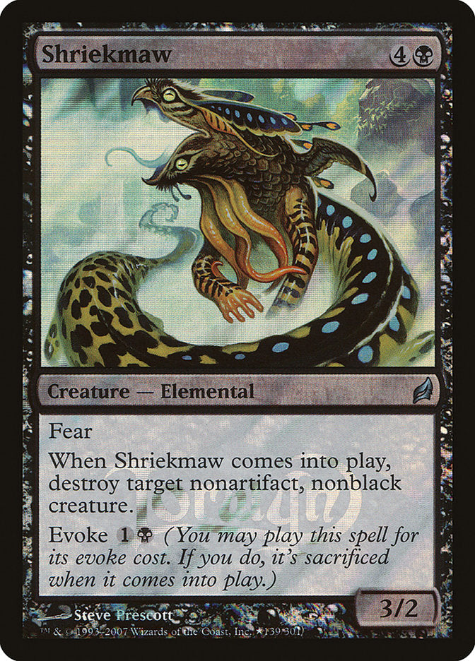 Shriekmaw [Lorwyn Promos] | Tables and Towers