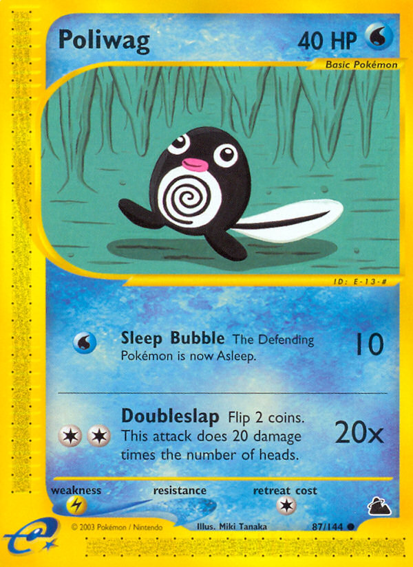 Poliwag (87/144) [Skyridge] | Tables and Towers