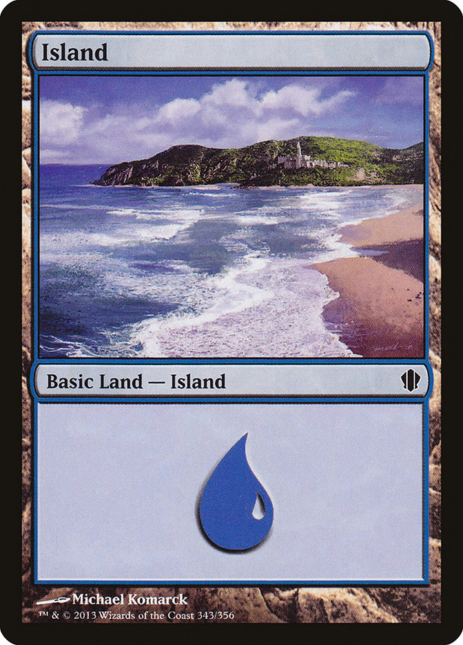 Island (343) [Commander 2013] | Tables and Towers