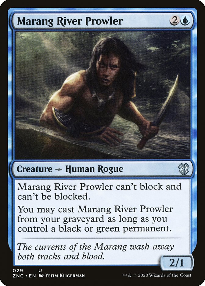 Marang River Prowler [Zendikar Rising Commander] | Tables and Towers