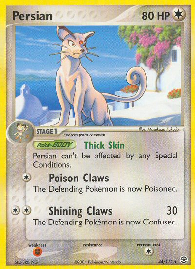 Persian (44/112) [EX: FireRed & LeafGreen] | Tables and Towers