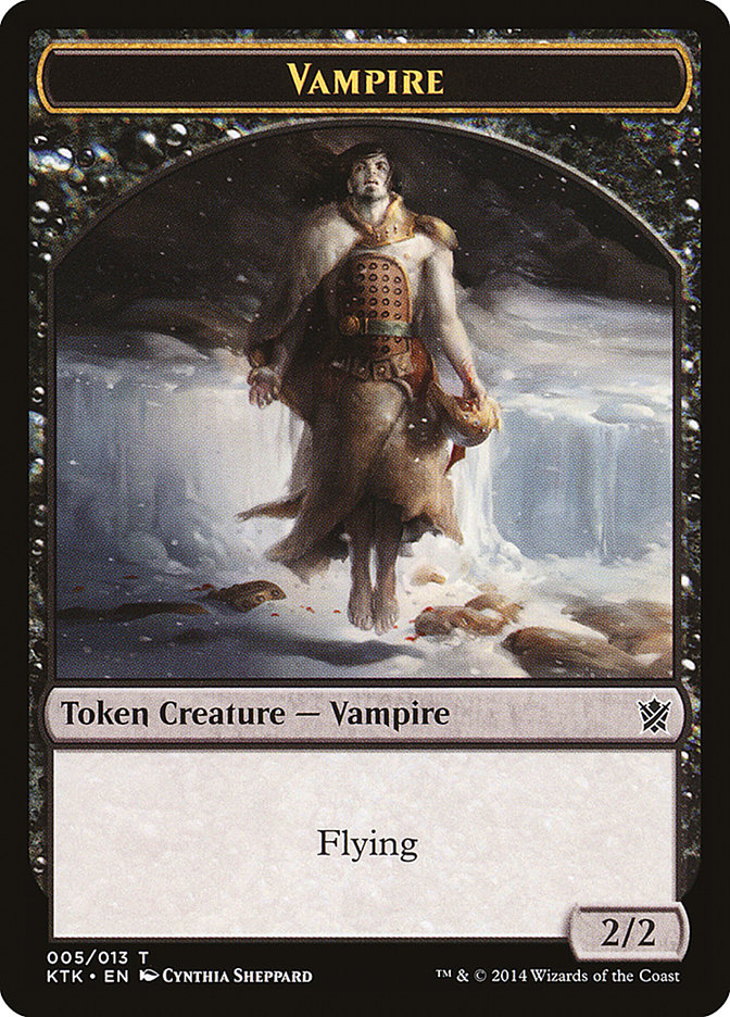 Vampire Token [Khans of Tarkir Tokens] | Tables and Towers