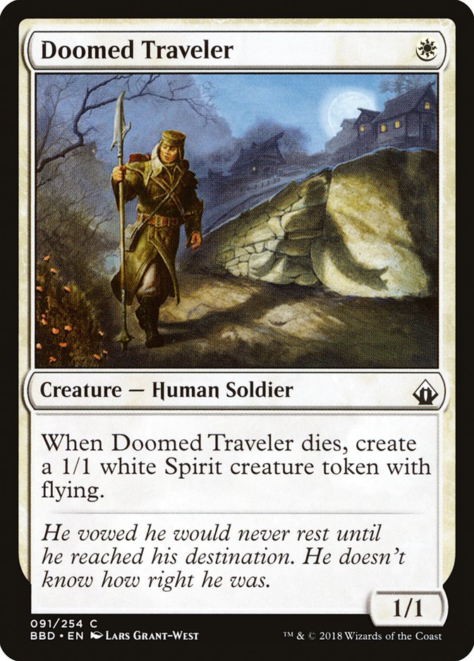 Doomed Traveler [Battlebond] | Tables and Towers