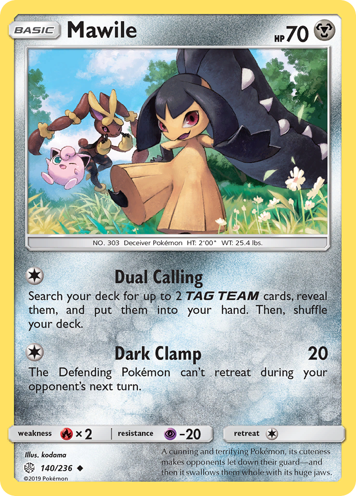 Mawile (140/236) [Sun & Moon: Cosmic Eclipse] | Tables and Towers