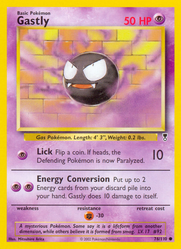 Gastly (76/110) [Legendary Collection] | Tables and Towers