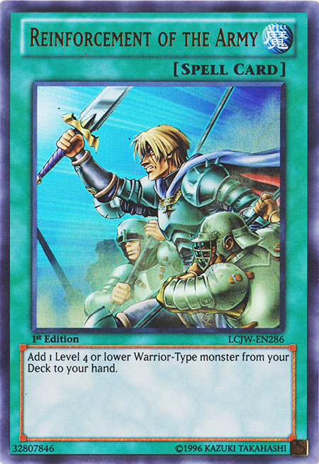 Reinforcement of the Army [LCJW-EN286] Ultra Rare | Tables and Towers