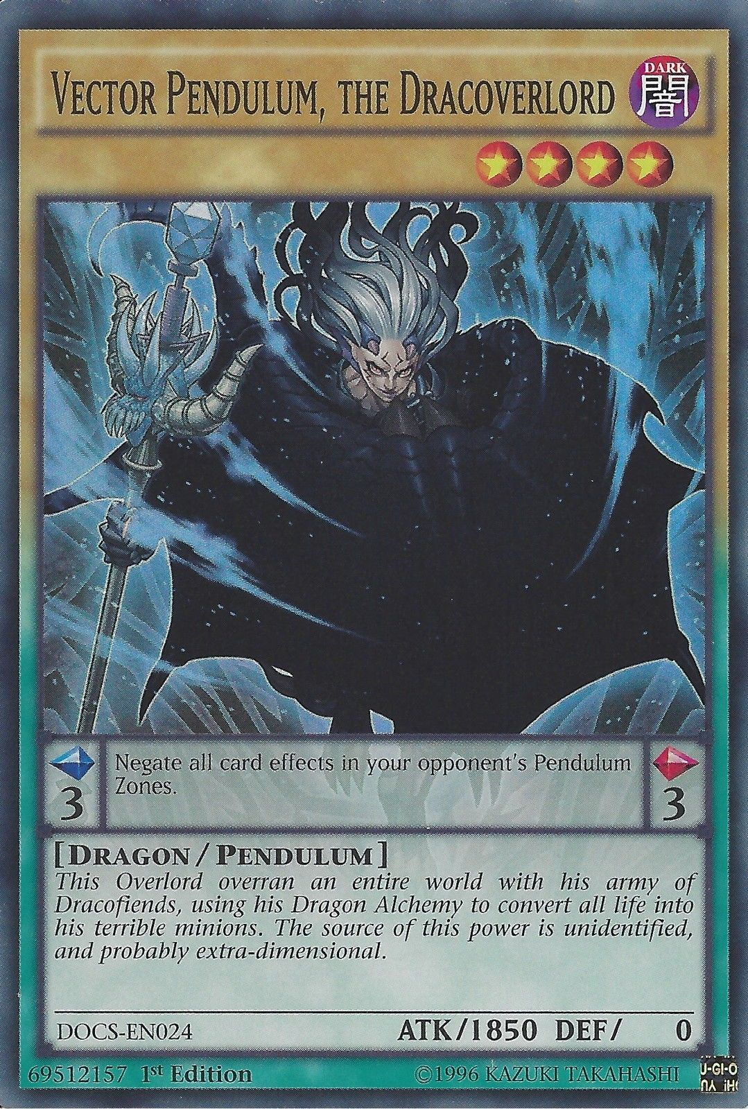 Vector Pendulum, the Dracoverlord [DOCS-EN024] Super Rare | Tables and Towers