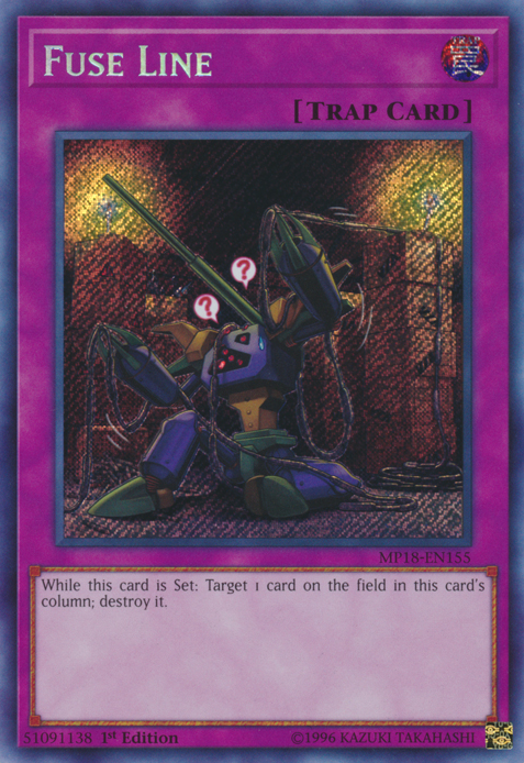 Fuse Line [MP18-EN155] Secret Rare | Tables and Towers