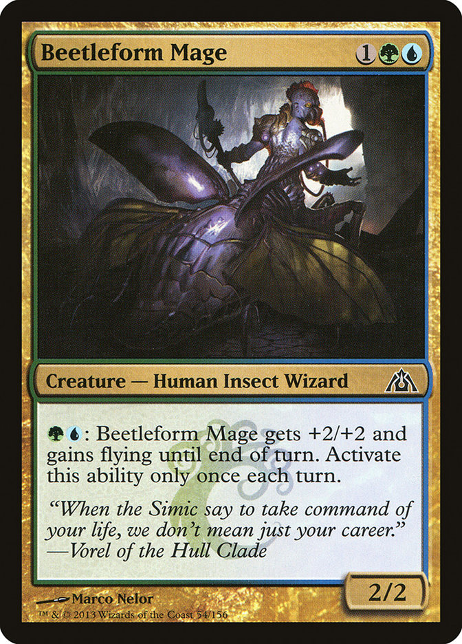 Beetleform Mage [Dragon's Maze] | Tables and Towers