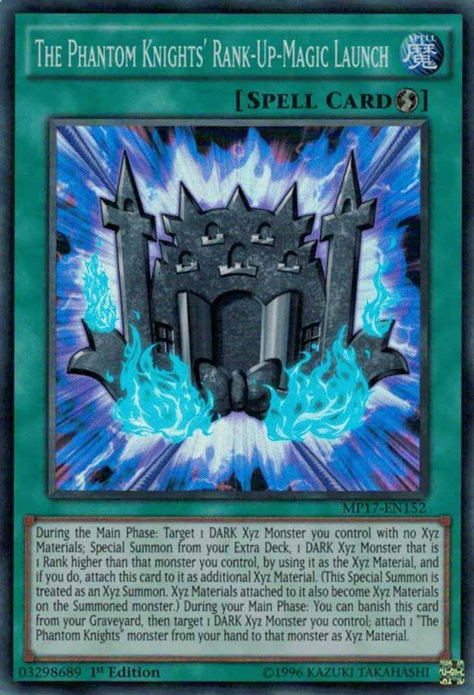 The Phantom Knights' Rank-Up-Magic Launch [MP17-EN152] Super Rare | Tables and Towers