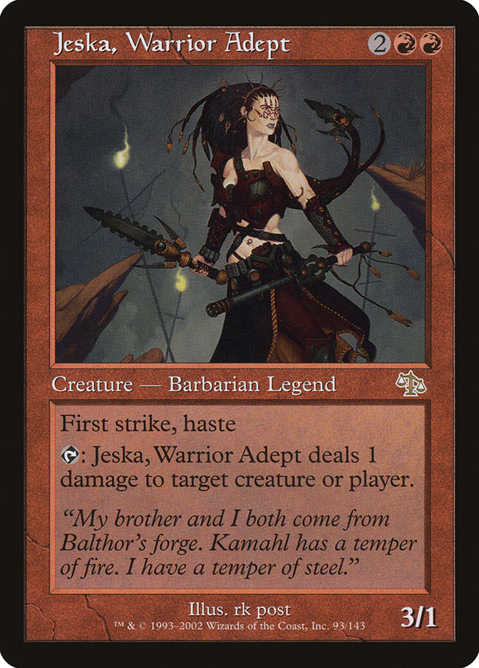 Jeska, Warrior Adept [Judgment] | Tables and Towers