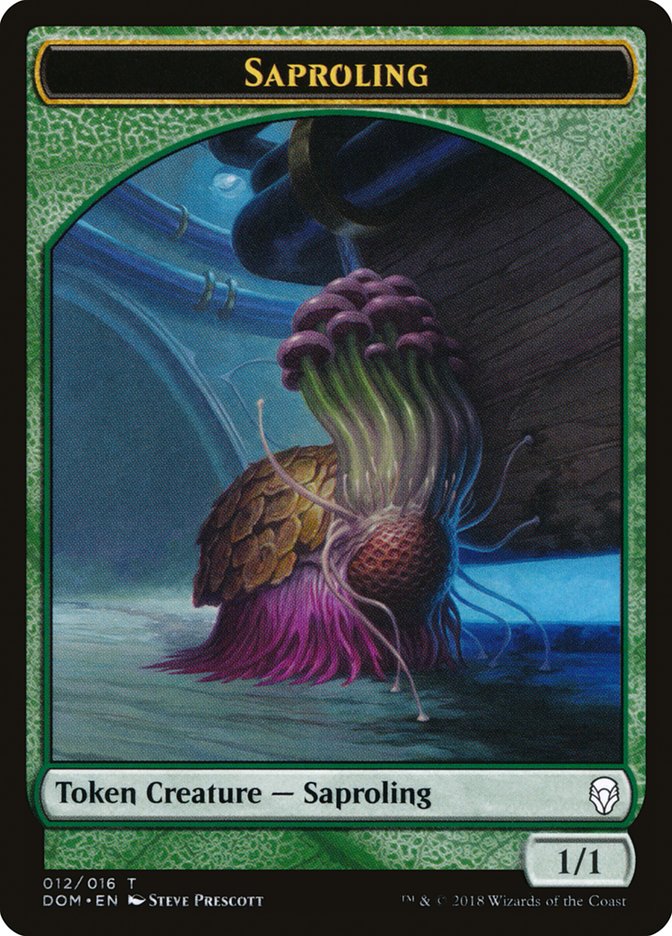 Saproling Token (012/016) [Dominaria Tokens] | Tables and Towers