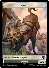 Bird // Goat Token [The Lord of the Rings: Tales of Middle-Earth Commander Tokens] | Tables and Towers