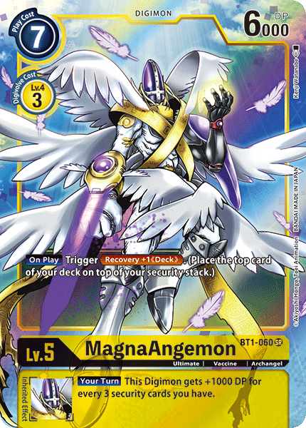 MagnaAngemon [BT1-060] (Alternate Art) [Release Special Booster Ver.1.0] | Tables and Towers