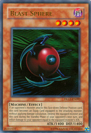 Blast Sphere [DLG1-EN092] Ultra Rare | Tables and Towers