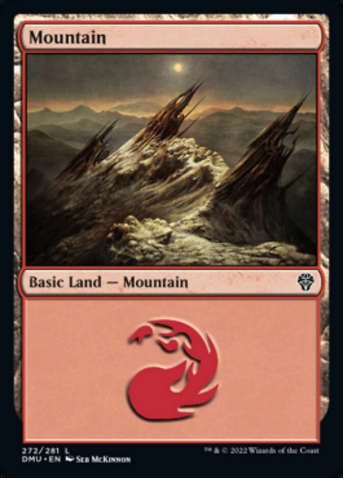 Mountain (272) [Dominaria United] | Tables and Towers