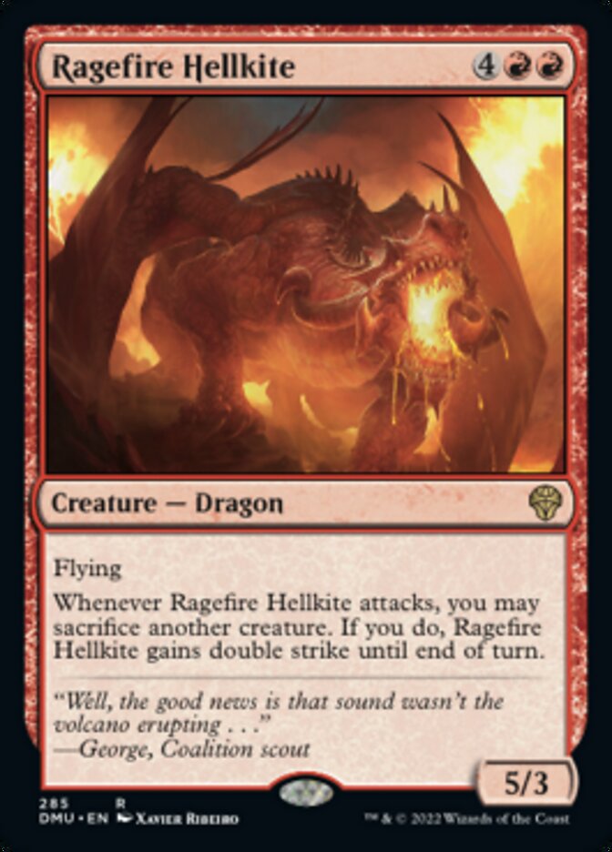 Ragefire Hellkite [Dominaria United] | Tables and Towers