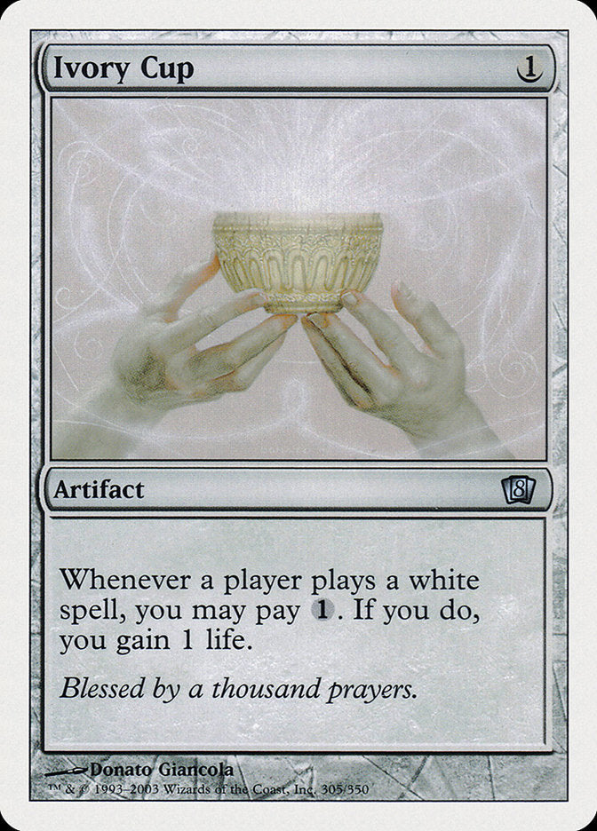 Ivory Cup [Eighth Edition] | Tables and Towers