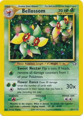 Bellossom (3/111) [Neo Genesis Unlimited] | Tables and Towers