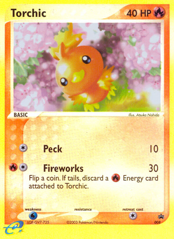 Torchic (008) [Nintendo: Black Star Promos] | Tables and Towers