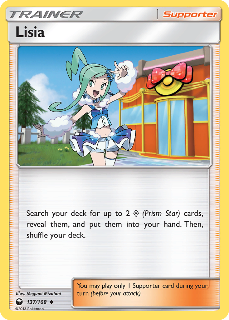 Lisia (137/168) [Sun & Moon: Celestial Storm] | Tables and Towers