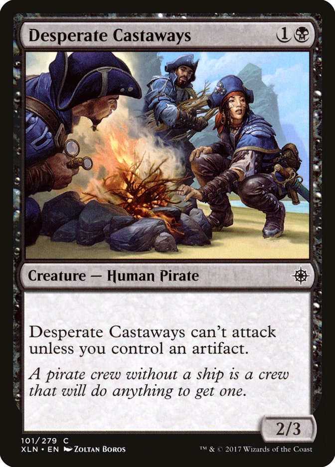 Desperate Castaways [Ixalan] | Tables and Towers