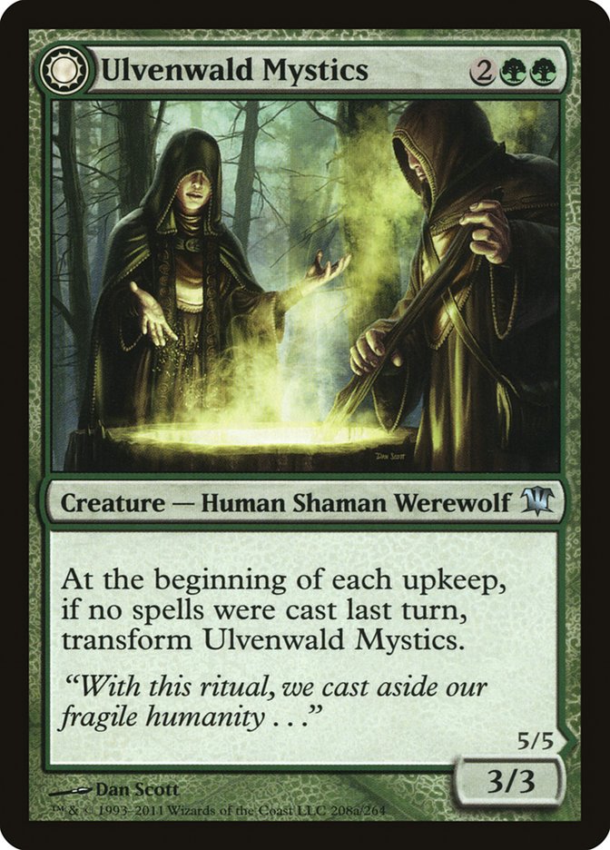 Ulvenwald Mystics // Ulvenwald Primordials [Innistrad] | Tables and Towers