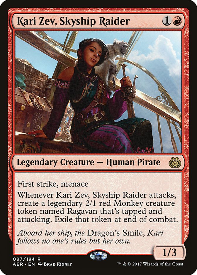 Kari Zev, Skyship Raider [Aether Revolt] | Tables and Towers