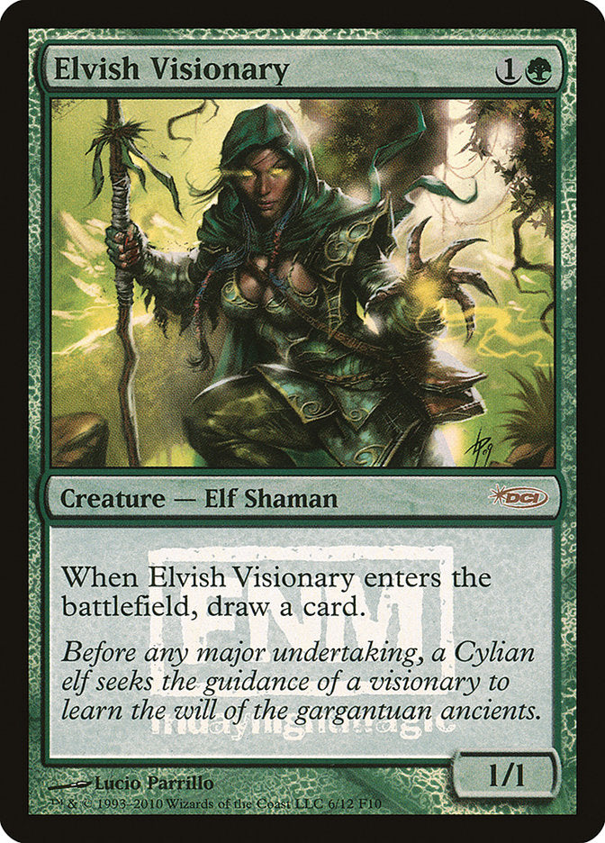 Elvish Visionary [Friday Night Magic 2010] | Tables and Towers