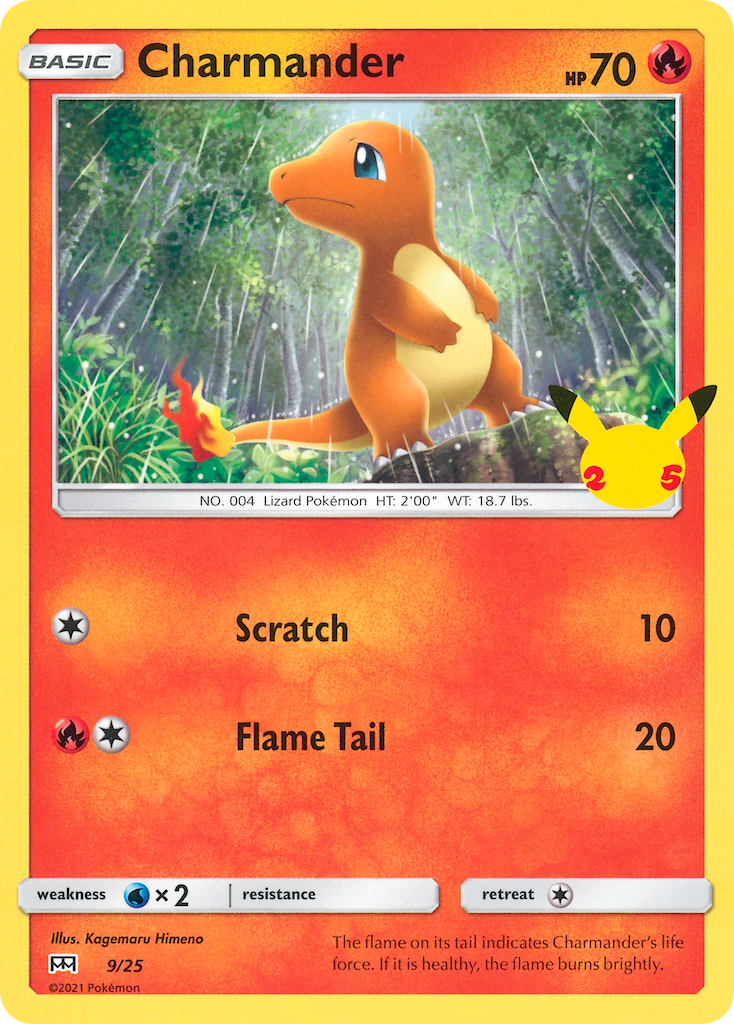 Charmander (9/25) [McDonald's 25th Anniversary] | Tables and Towers