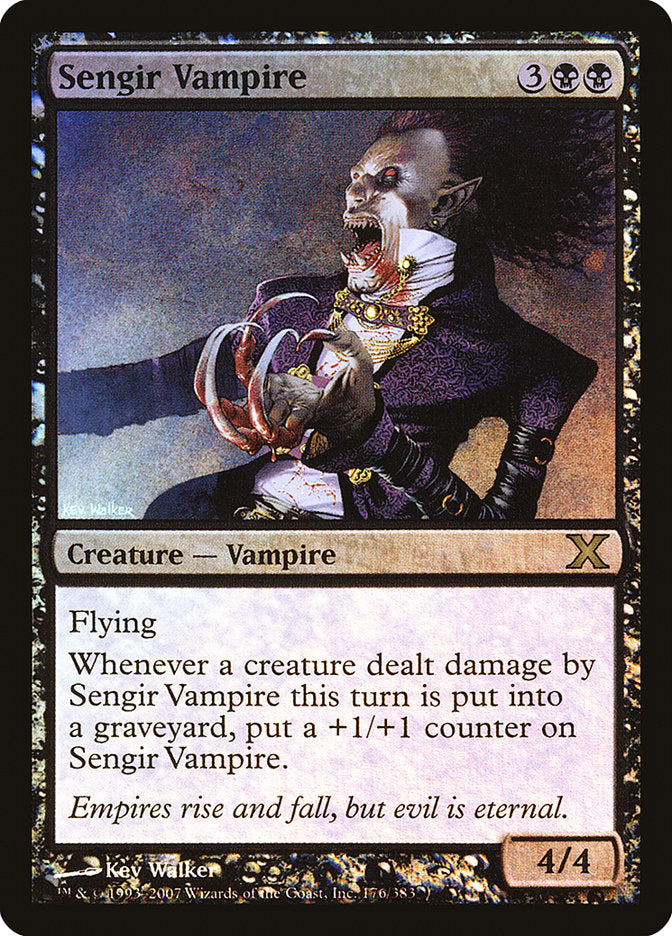 Sengir Vampire (Premium Foil) [Tenth Edition] | Tables and Towers