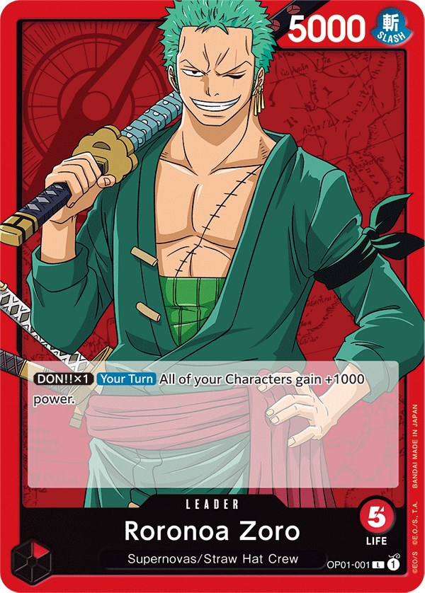 Roronoa Zoro [Romance Dawn] | Tables and Towers