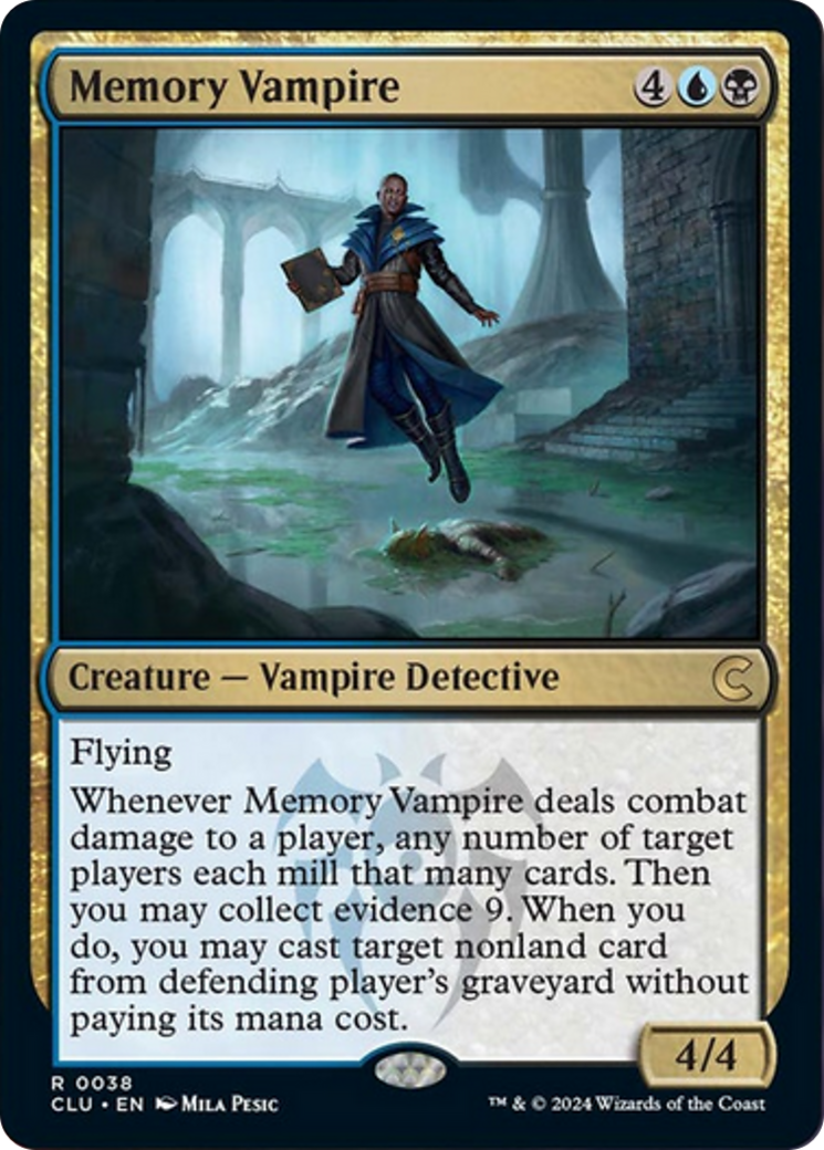 Memory Vampire [Ravnica: Clue Edition] | Tables and Towers