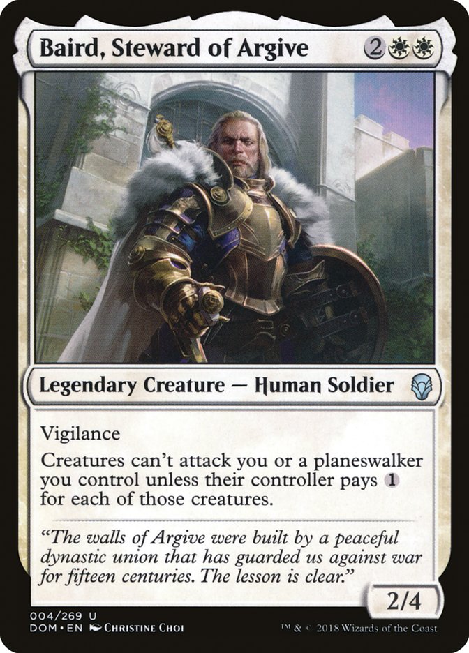 Baird, Steward of Argive [Dominaria] | Tables and Towers