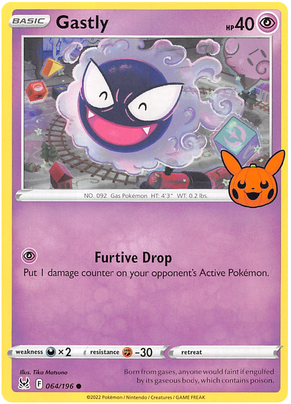 Gastly (064/196) [Trick or Trade 2023] | Tables and Towers