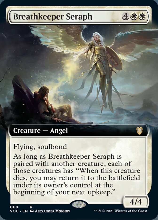 Breathkeeper Seraph (Extended Art) [Innistrad: Crimson Vow Commander] | Tables and Towers