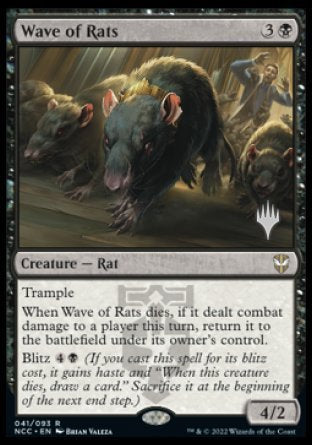 Wave of Rats (Promo Pack) [Streets of New Capenna Commander Promos] | Tables and Towers