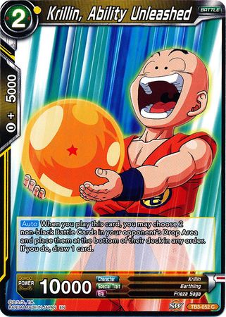 Krillin, Ability Unleashed (TB3-052) [Clash of Fates] | Tables and Towers