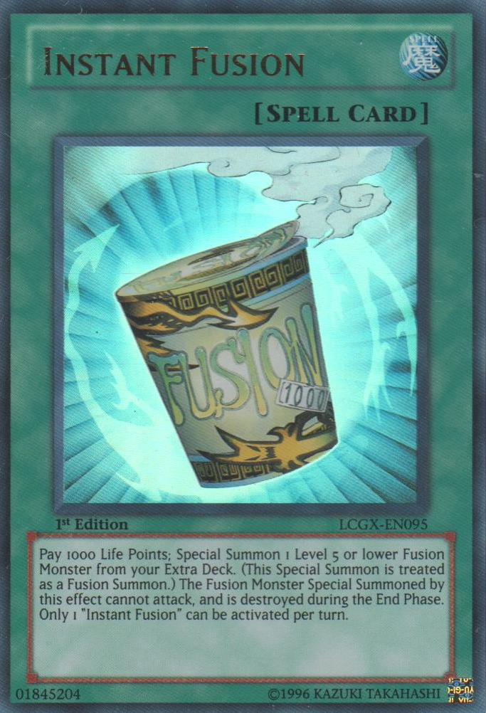 Instant Fusion [LCGX-EN095] Ultra Rare | Tables and Towers