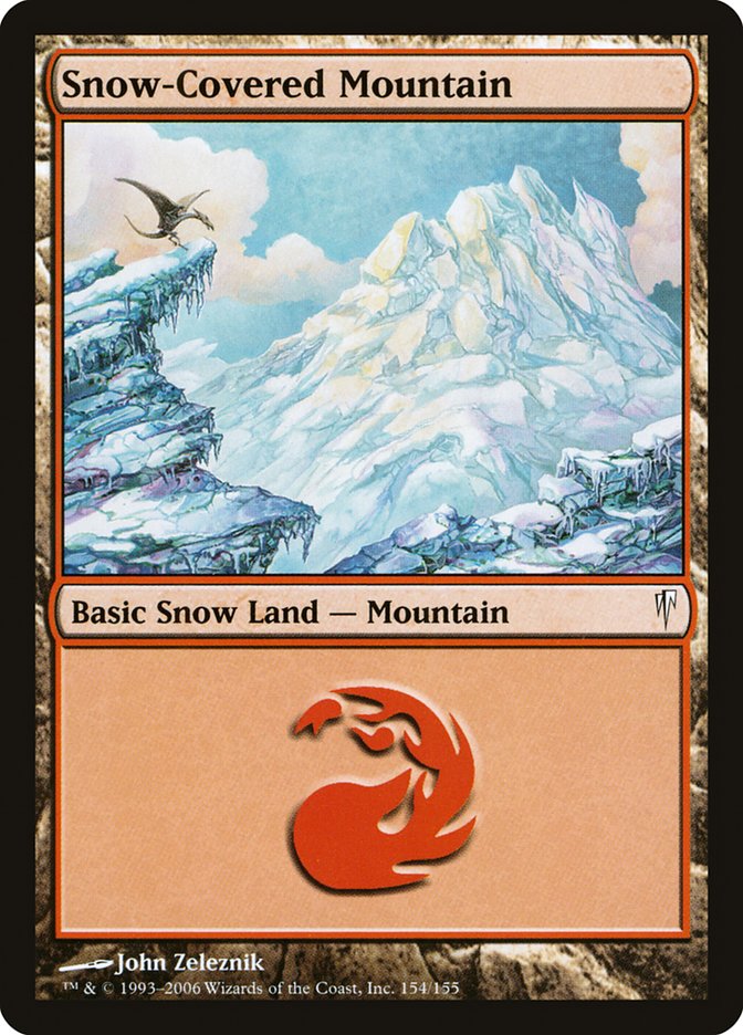 Snow-Covered Mountain [Coldsnap] | Tables and Towers