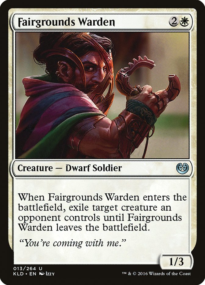 Fairgrounds Warden [Kaladesh] | Tables and Towers