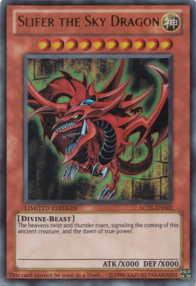 Slifer the Sky Dragon [LC01-EN002] Ultra Rare | Tables and Towers