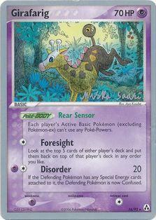 Girafarig (16/92) (Suns & Moons - Miska Saari) [World Championships 2006] | Tables and Towers