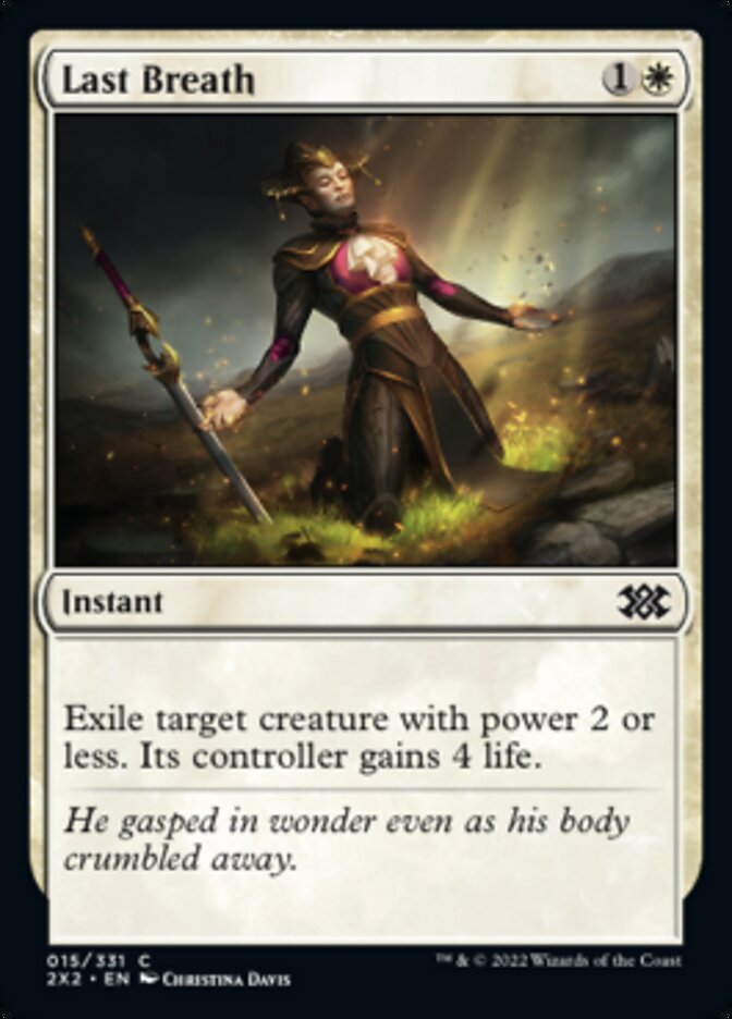 Last Breath [Double Masters 2022] | Tables and Towers
