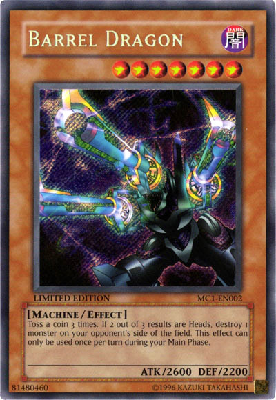 Barrel Dragon [MC1-EN002] Secret Rare | Tables and Towers