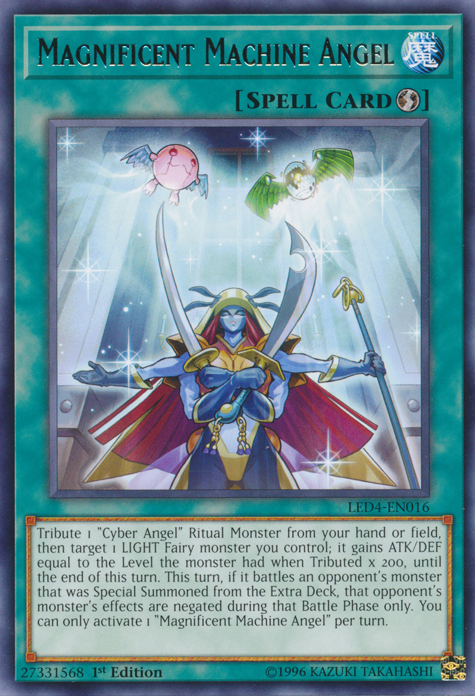 Magnificent Machine Angel [LED4-EN016] Rare | Tables and Towers